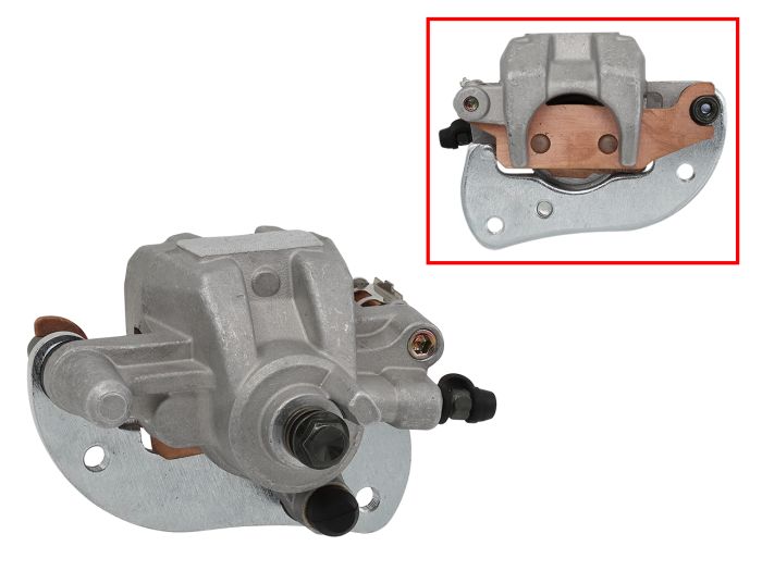 Bronco Brake Caliper Front or Rear Right with Brake Pads - Front/rear right brake caliper with pads - Click Image to Close