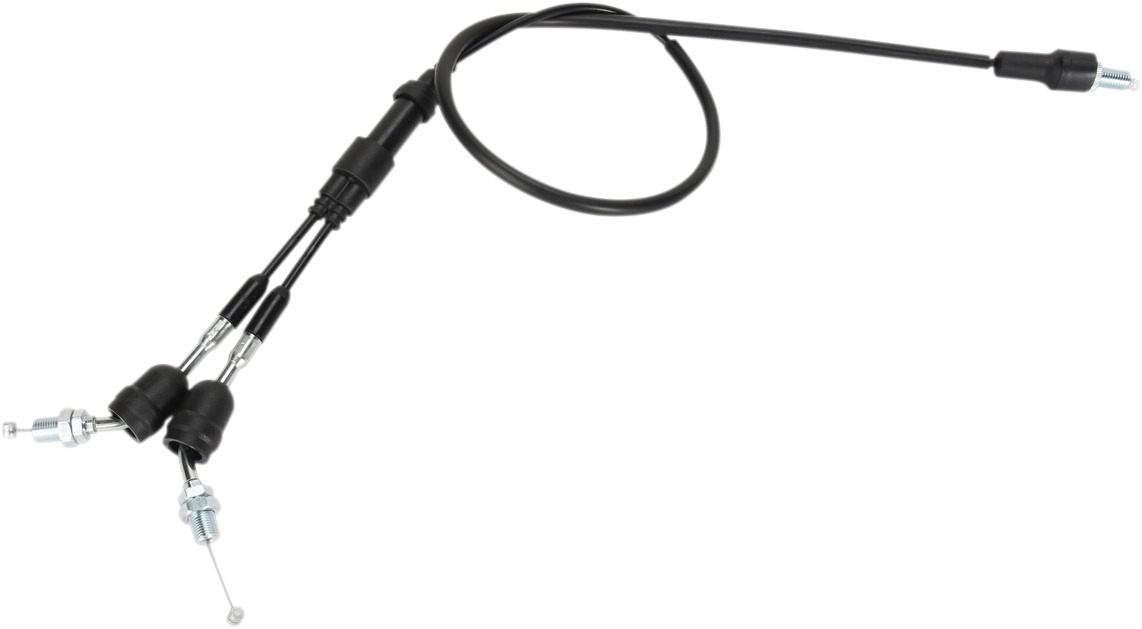Moose Offroad Black Throttle Cable For Yamaha Banshee 350 - Throttle cable for Yamaha Banshee 350 4x2 - Click Image to Close