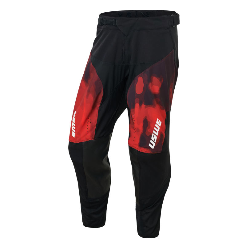USWE Rok Off-Road Pant Flame Red - Adult Size 34 - Click Image to Close