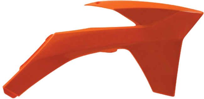 Radiator Shrouds - Orange - Click Image to Close