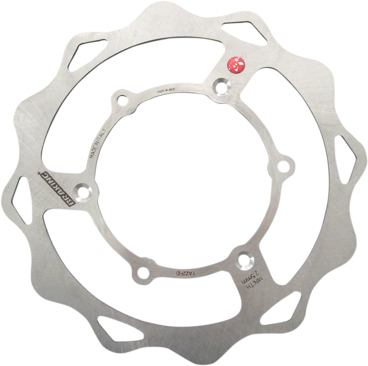 Front Fixed Rotor - For 93-19 Suzuki RM85/L Yamaha YZ65 YZ80 YZ85 - Click Image to Close