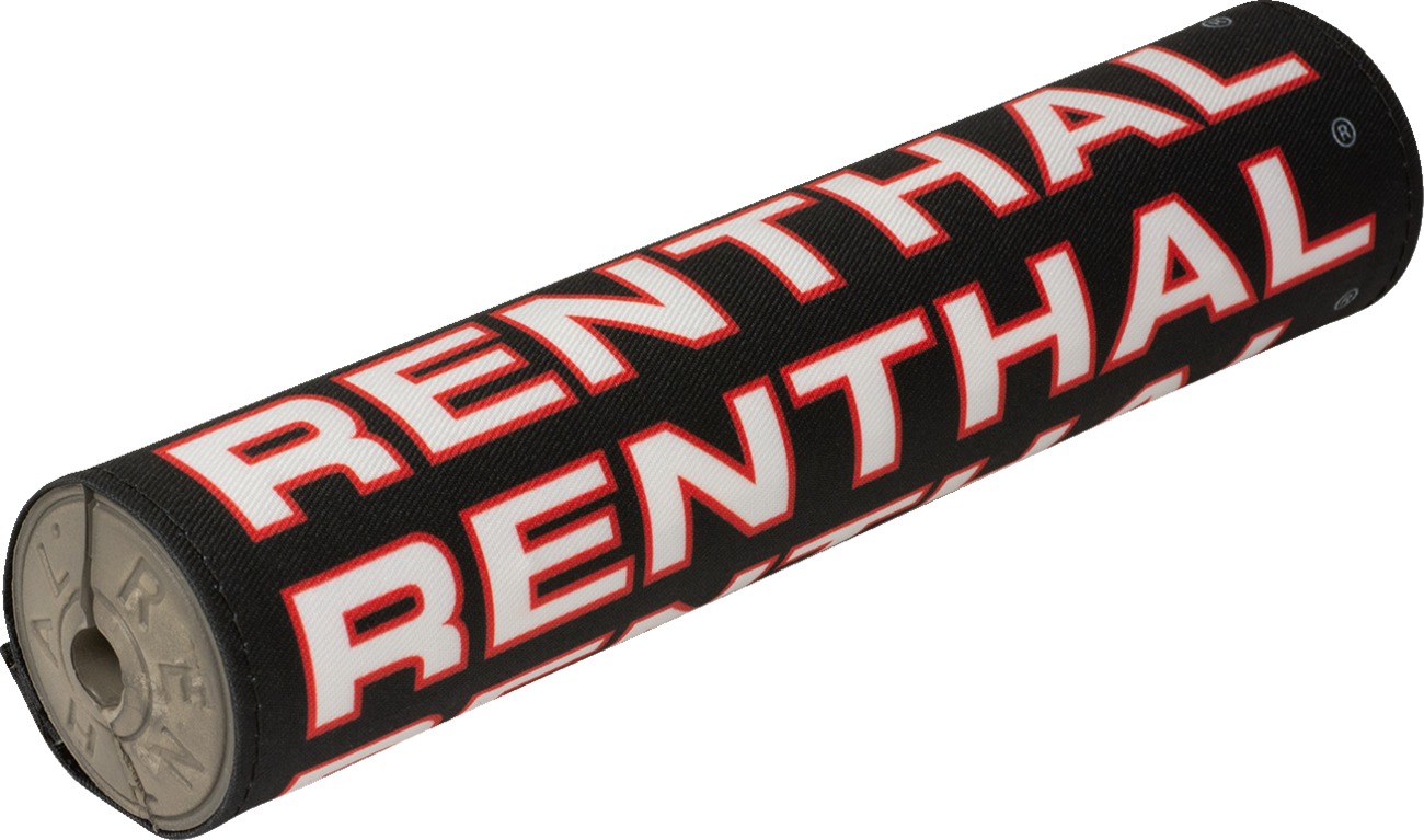 Renthal Vintage SX Crossbar Pad Black/Red/White 10in - Click Image to Close