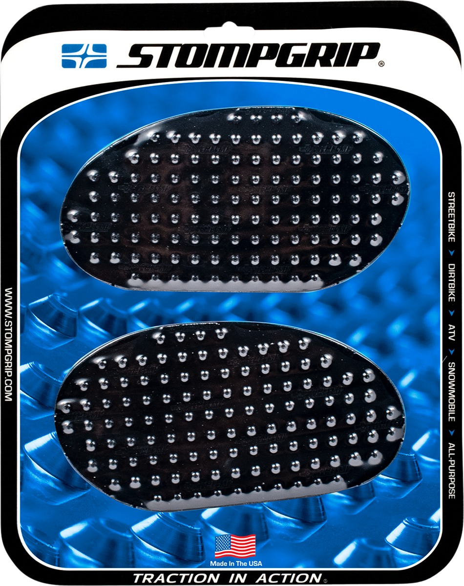 Stompgrip Tank Protectors Black Universal Small Kit Volcano - Click Image to Close