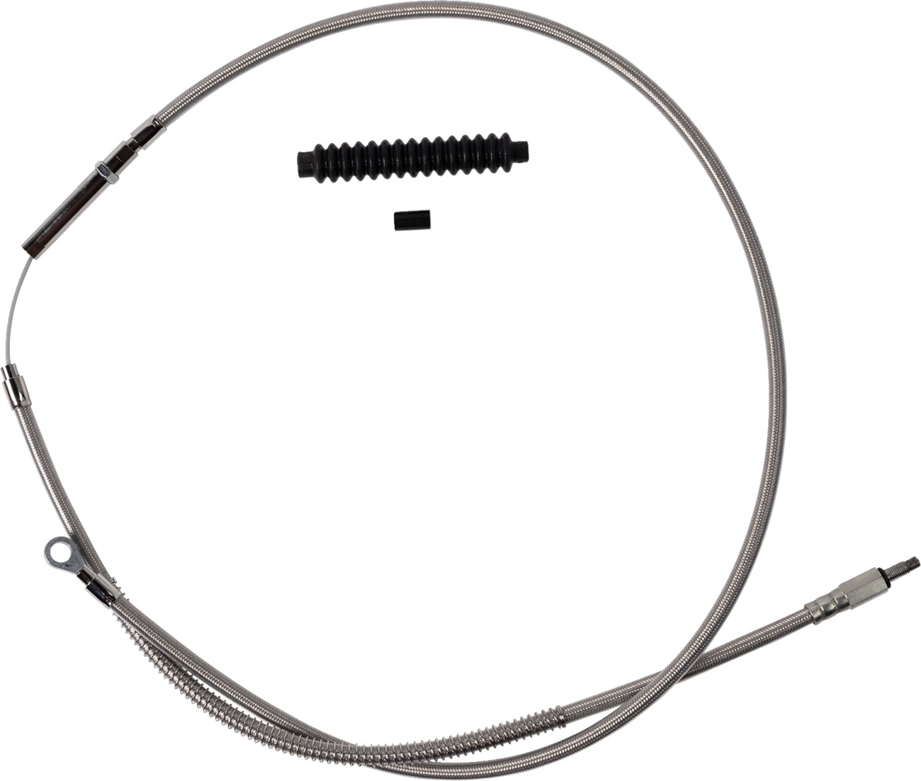 Barnett High-Efficiency Stainless Clutch Cable Harley FLHRXS FLRT FLHR - Clutch cable For Harley FLHRXS, FLRT, FLHR - Click Image to Close
