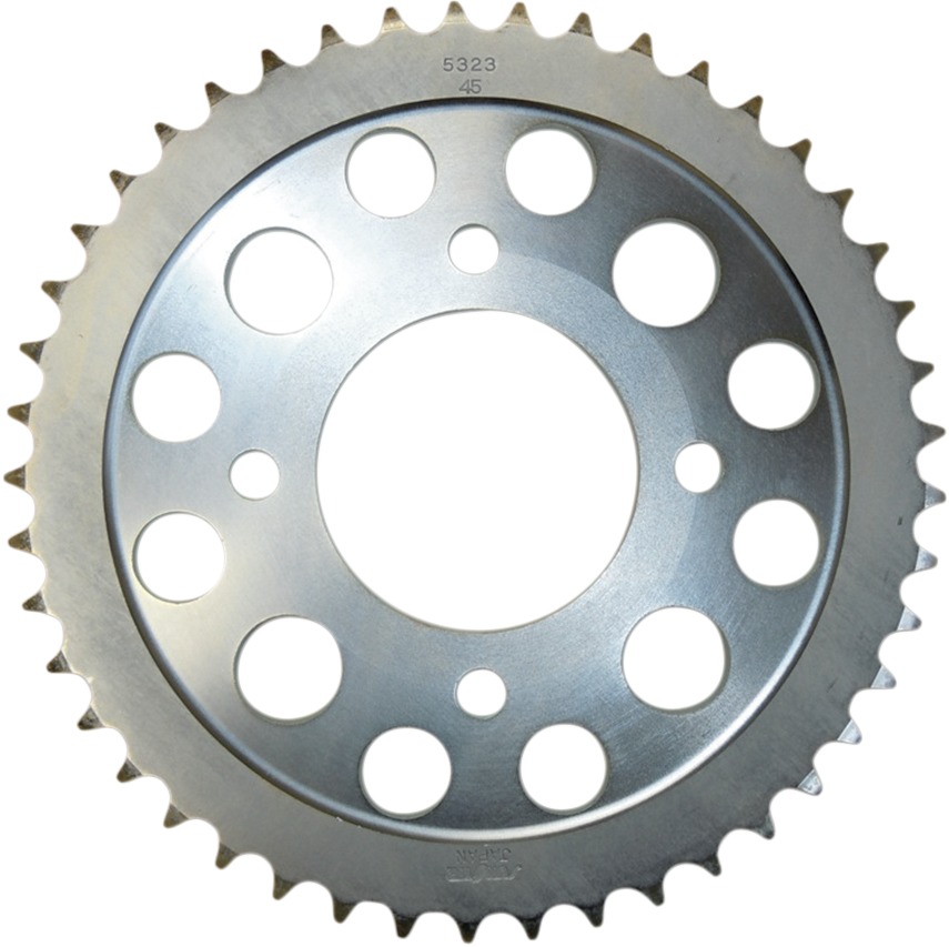 Sunstar Rear Steel Sprocket 45T 420 Silver Fits Honda - Click Image to Close
