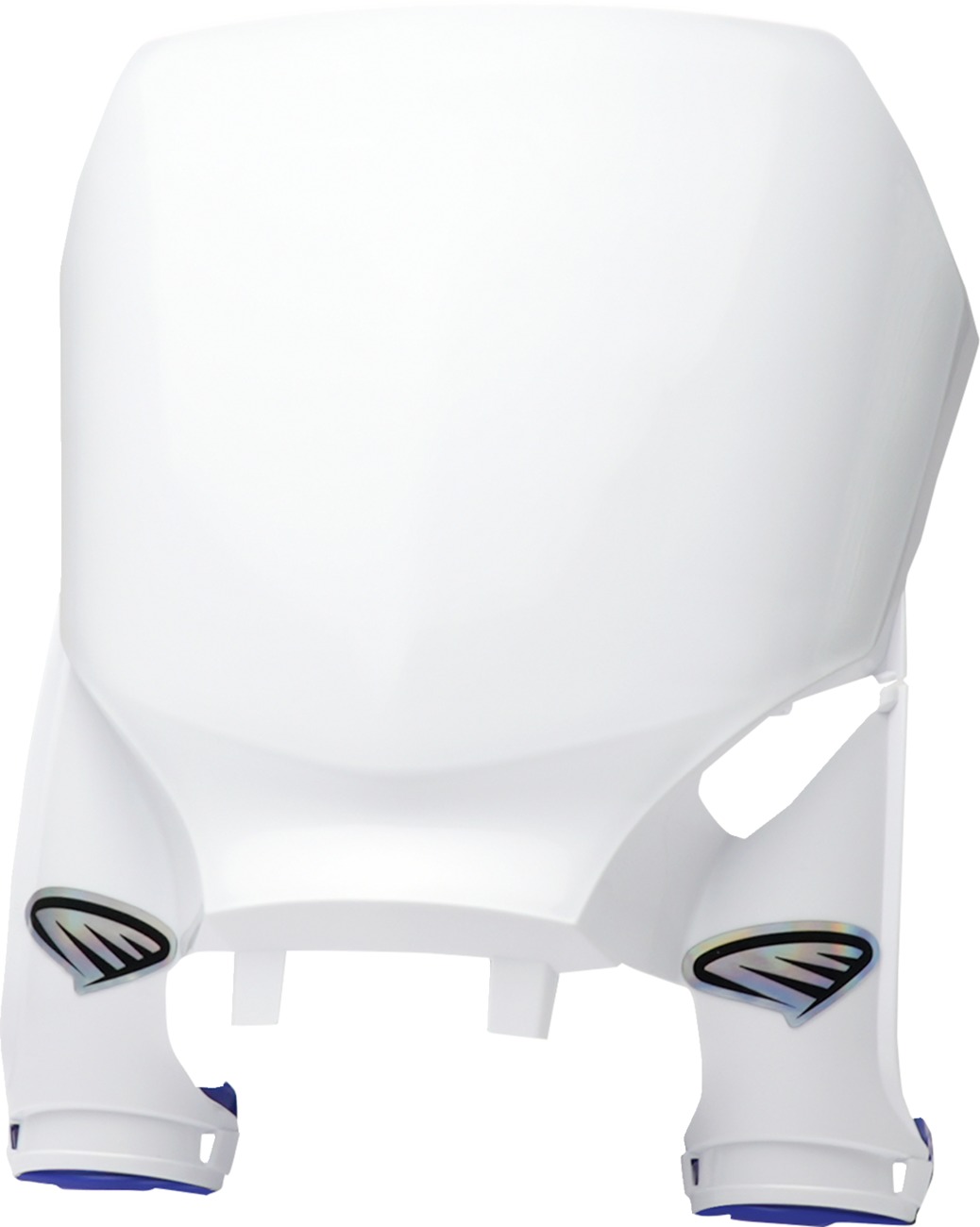 Cycra Stadium Number Plate White Fits Yamaha YZ450F - Click Image to Close