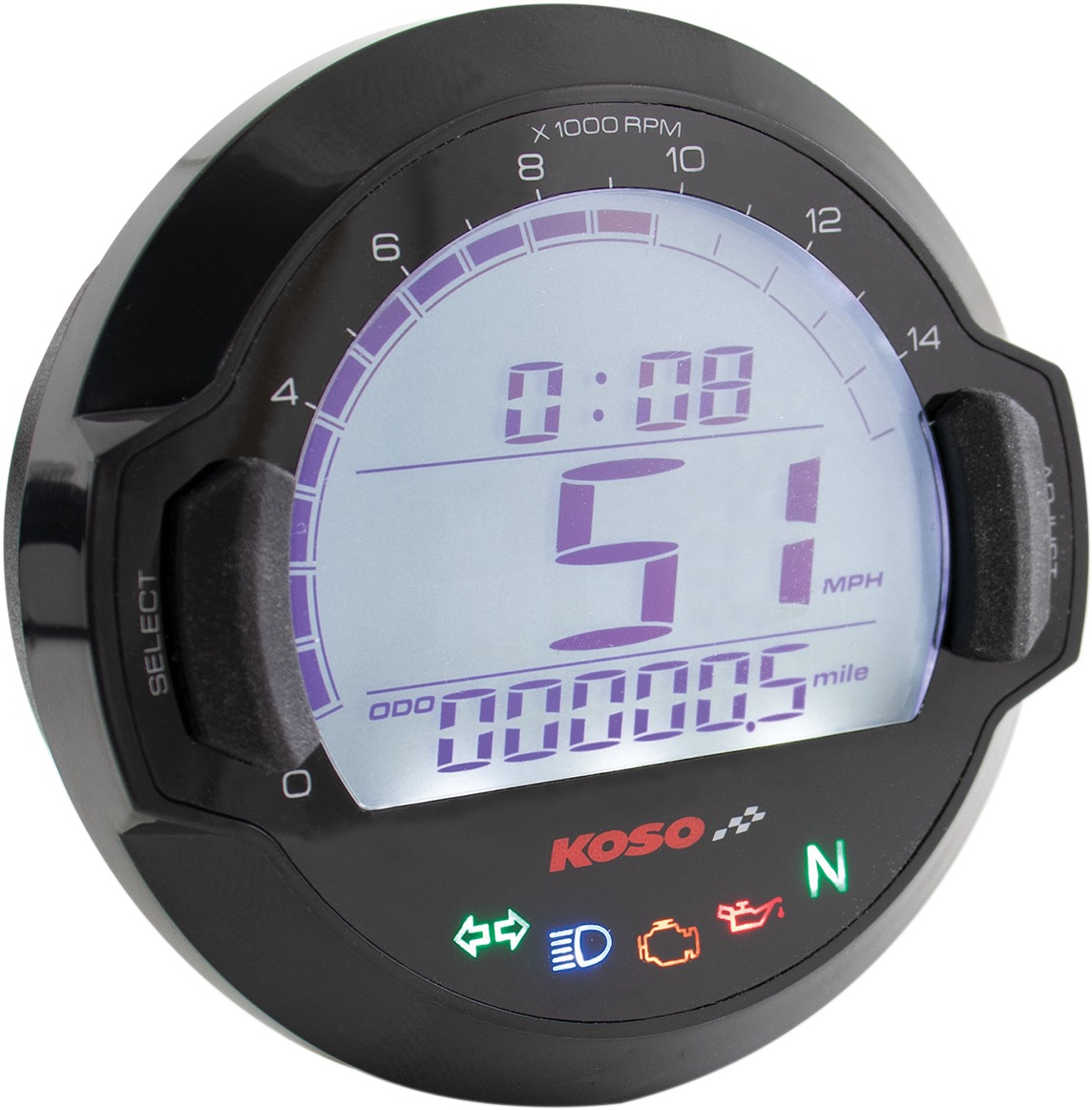 DL-03SR Multifunction Gauge - Black - Click Image to Close