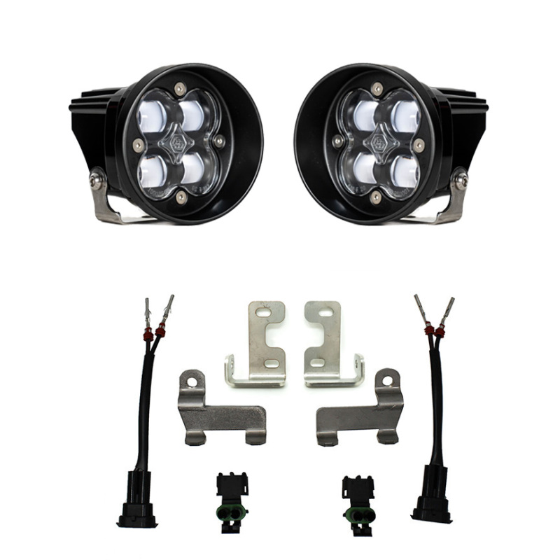 Squadron Fog Light Pocket Kit - Clear Fits 2016+ Toyota RAV4 - Click Image to Close