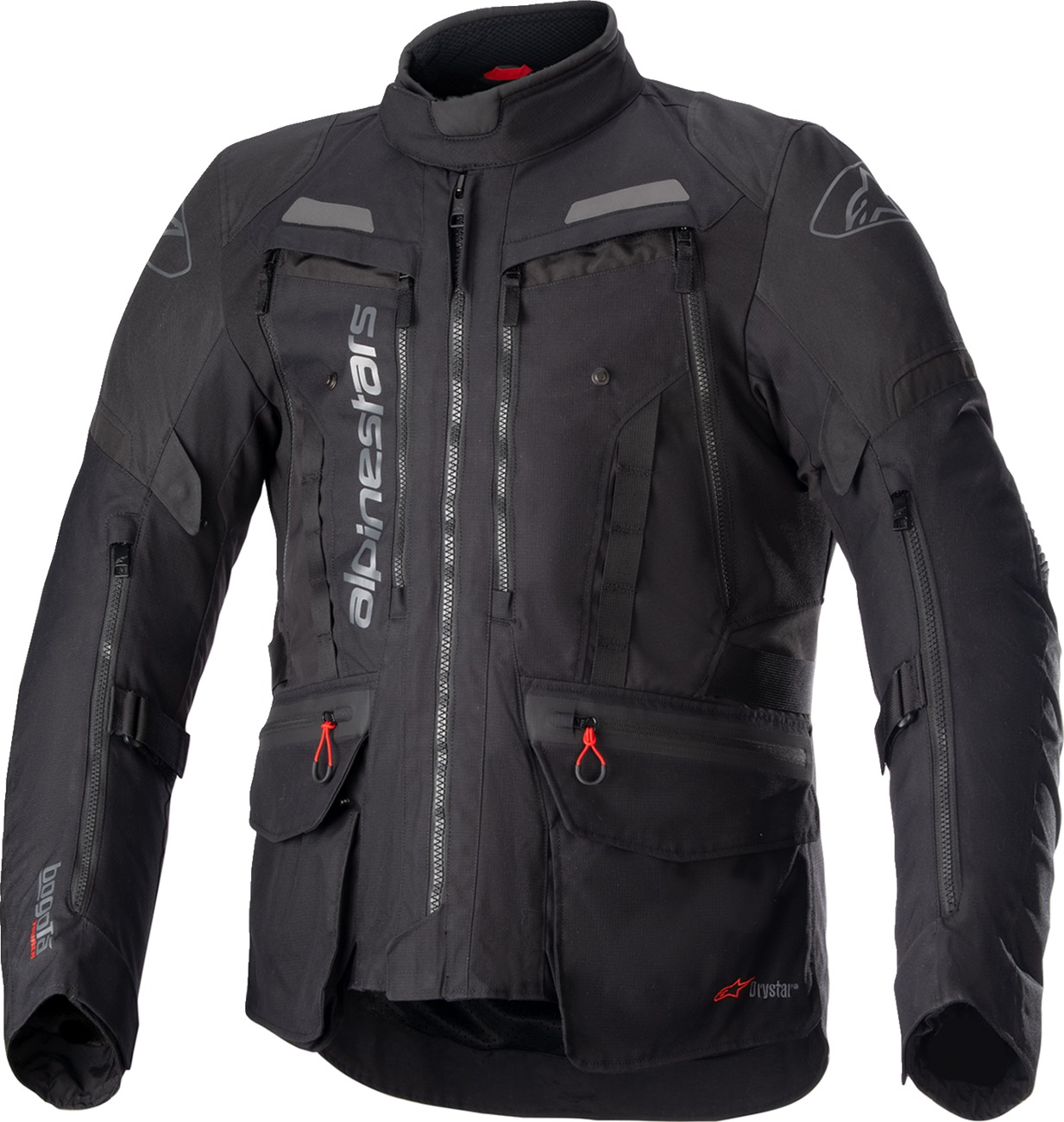Alpinestars Bogota Pro Drystar Jacket Black 3XL Men's - All-weather textile riding jacket for men, size 3XL - Click Image to Close