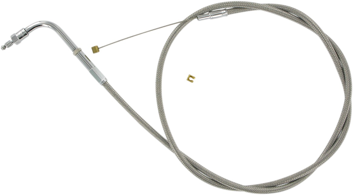 Barnett Clear Coat Throttle Cable SS +6 39.5 in. - Click Image to Close
