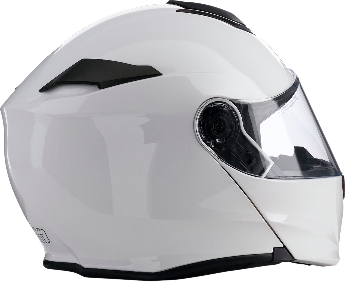 Solaris Modular Street Helmet Gloss White 4X-Large - Click Image to Close