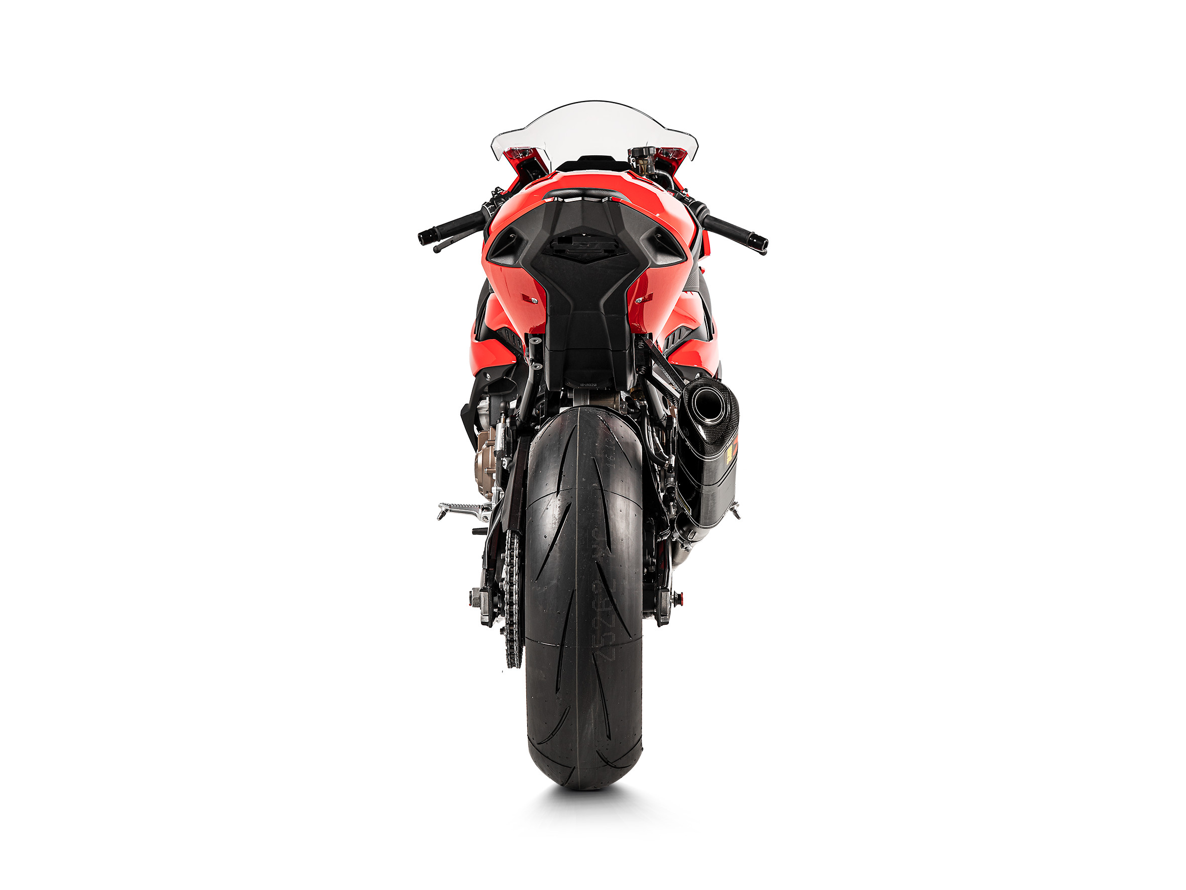 Carbon Fiber Slip On Exhaust - For 20-23 BMW S1000RR - Click Image to Close