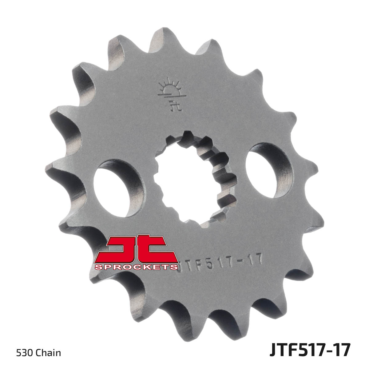 Front Steel Countershaft Sprocket - 17 Tooth 530 - Click Image to Close