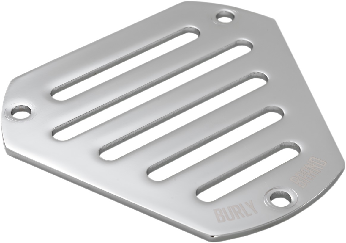 Hex Faceplate Slotted Chr - Click Image to Close