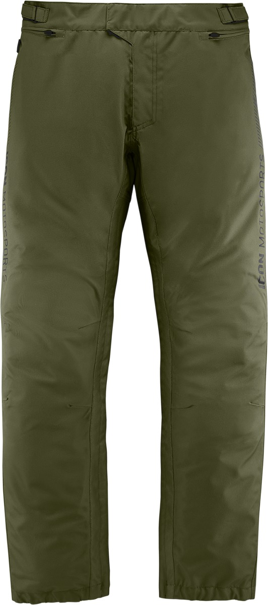 ICON PDX3 Overpant Men's 2XL Olive - Waterproof overpant in Olive, size 2XL - Click Image to Close