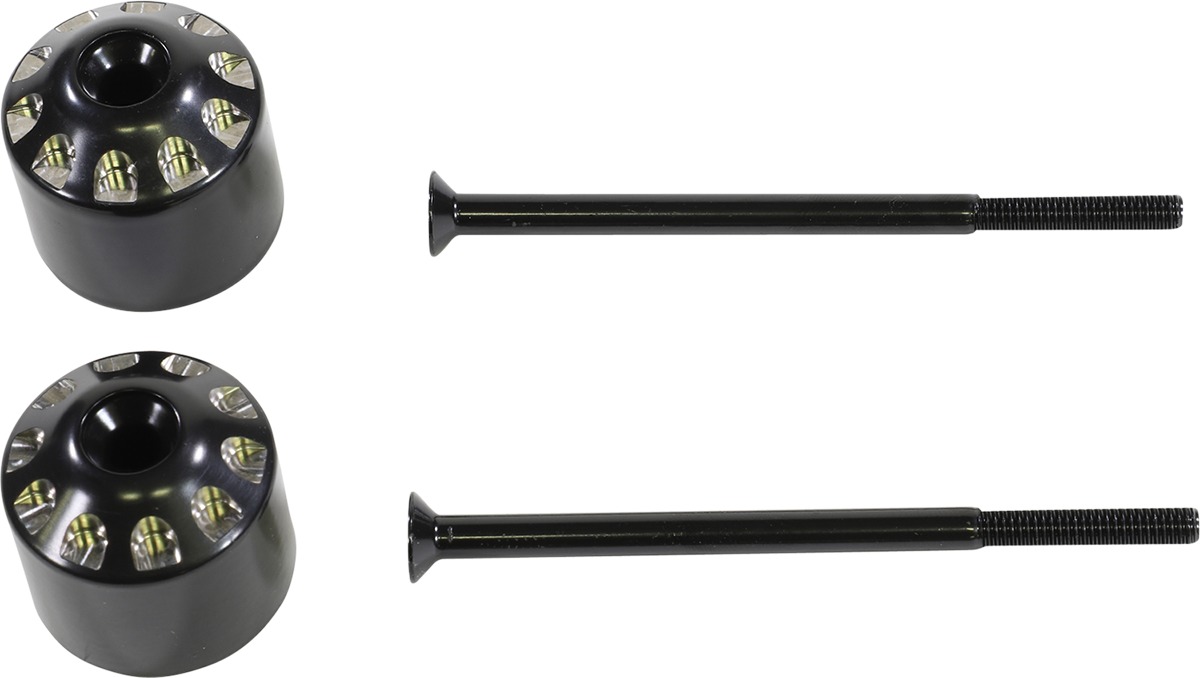 Show Chrome Black Handlebar End Weights Fits Can-Am Ryker - Click Image to Close