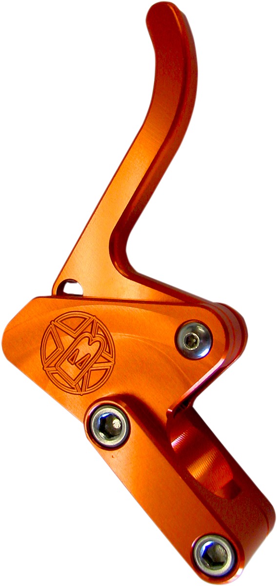 Billet Aluminum Throttle Lever Assembly Orange - For Watercraft - Click Image to Close