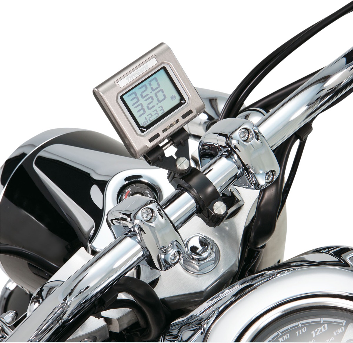 Handlebar Mount Tire Pressure Monitor System - Click Image to Close