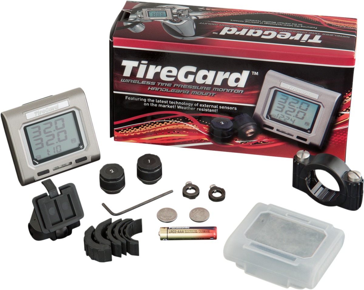 Handlebar Mount Tire Pressure Monitor System - Click Image to Close