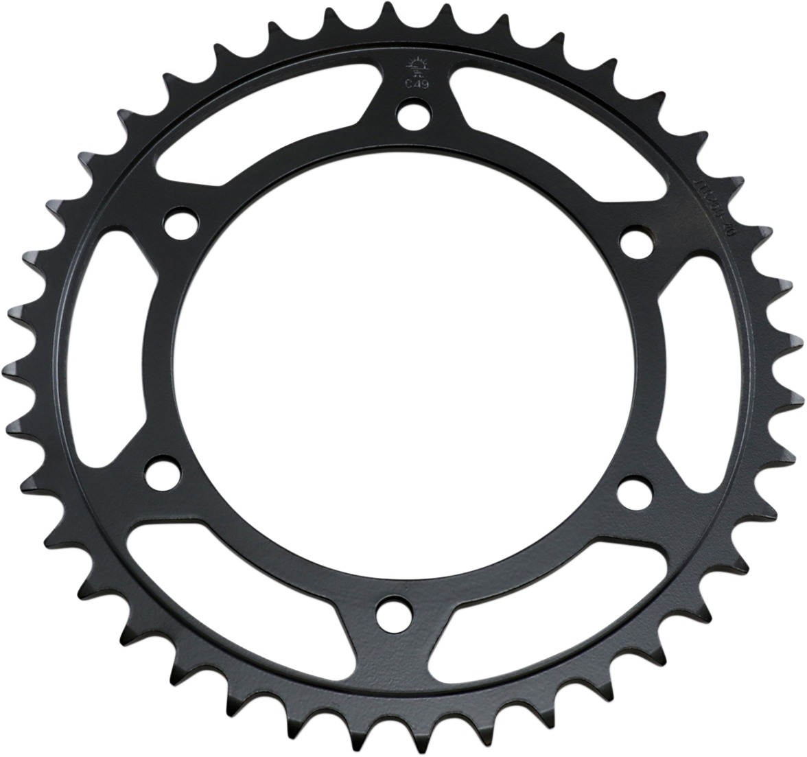 JT Rear Steel Sprocket 40 Tooth Natural For Honda - Click Image to Close
