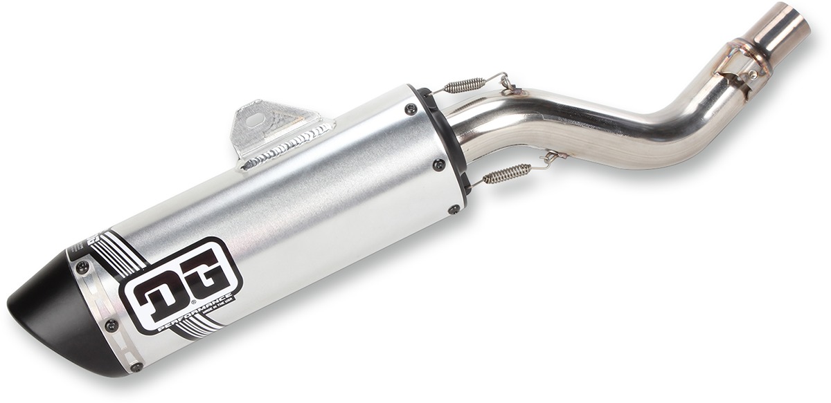 V2 Slip On Exhaust - For 96-04 Honda XR250R XR400R - Click Image to Close