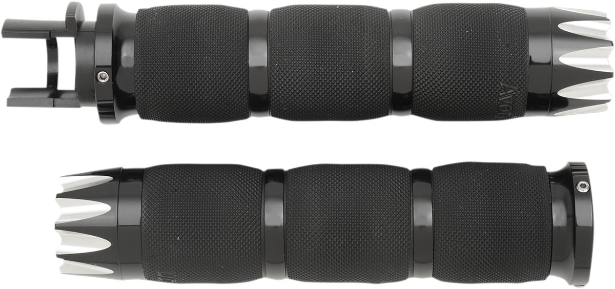 Avon Air Cushion Touring Grips Black Fits Indian - Click Image to Close