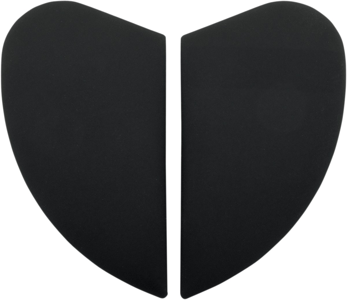 ICON Side Plate Set Black Matte For Airframe Pro, Airmada, Airform Helmets - Click Image to Close