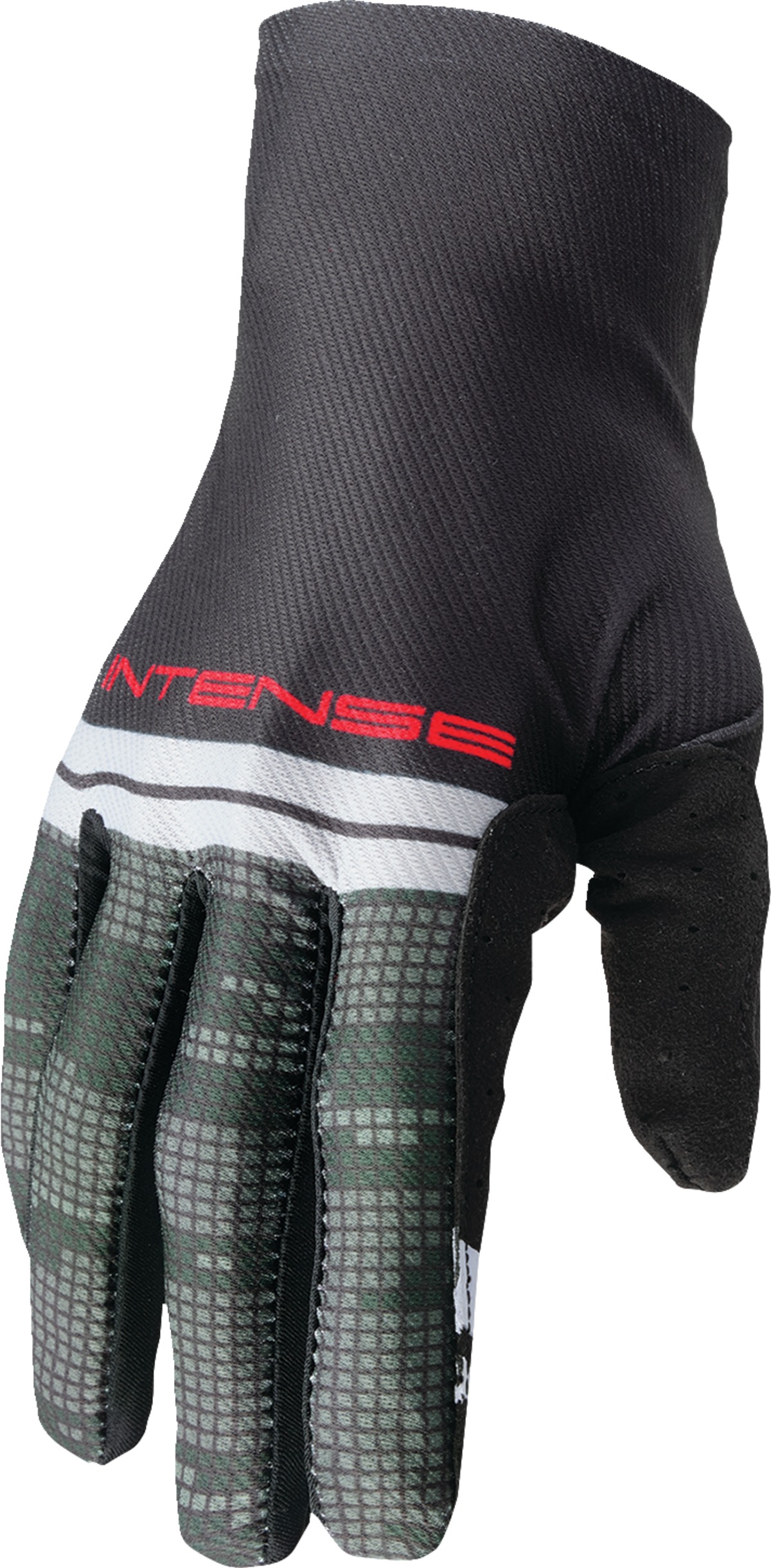Thor Intense Assist Decoy Gloves S Green/White/Camo/Black - Athlete inspired fit and function - Click Image to Close
