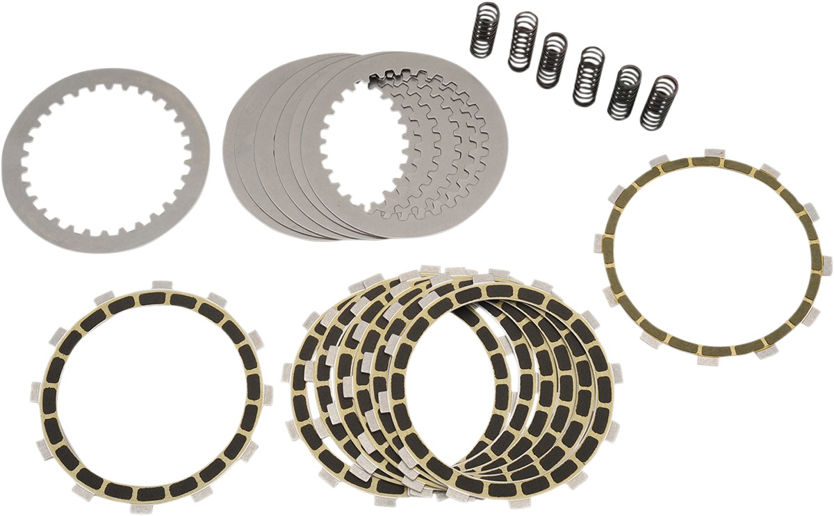 Barnett Dirt Digger Carbon Fiber Clutch Kit w/ Gasket Fits 04-06 YFZ450 - Click Image to Close