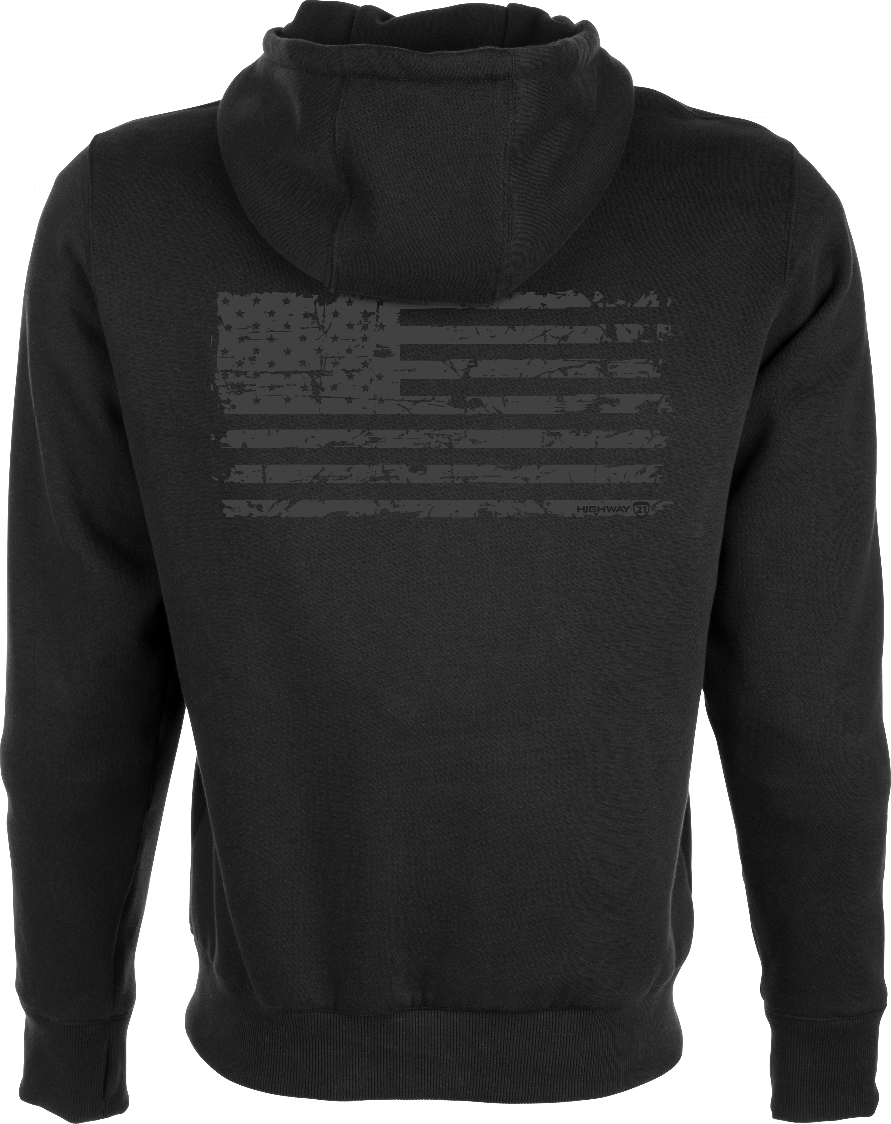 Industry Graphic Hoodie Black Small - Click Image to Close