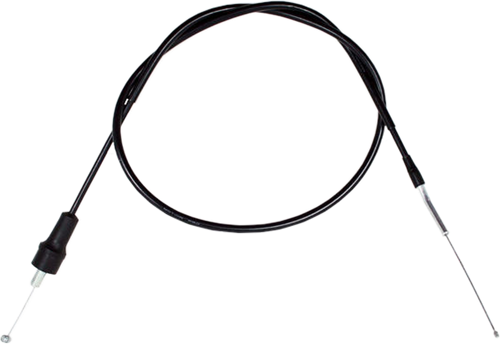 Black Vinyl Throttle Cable - Suzuki RM125/250 - Click Image to Close