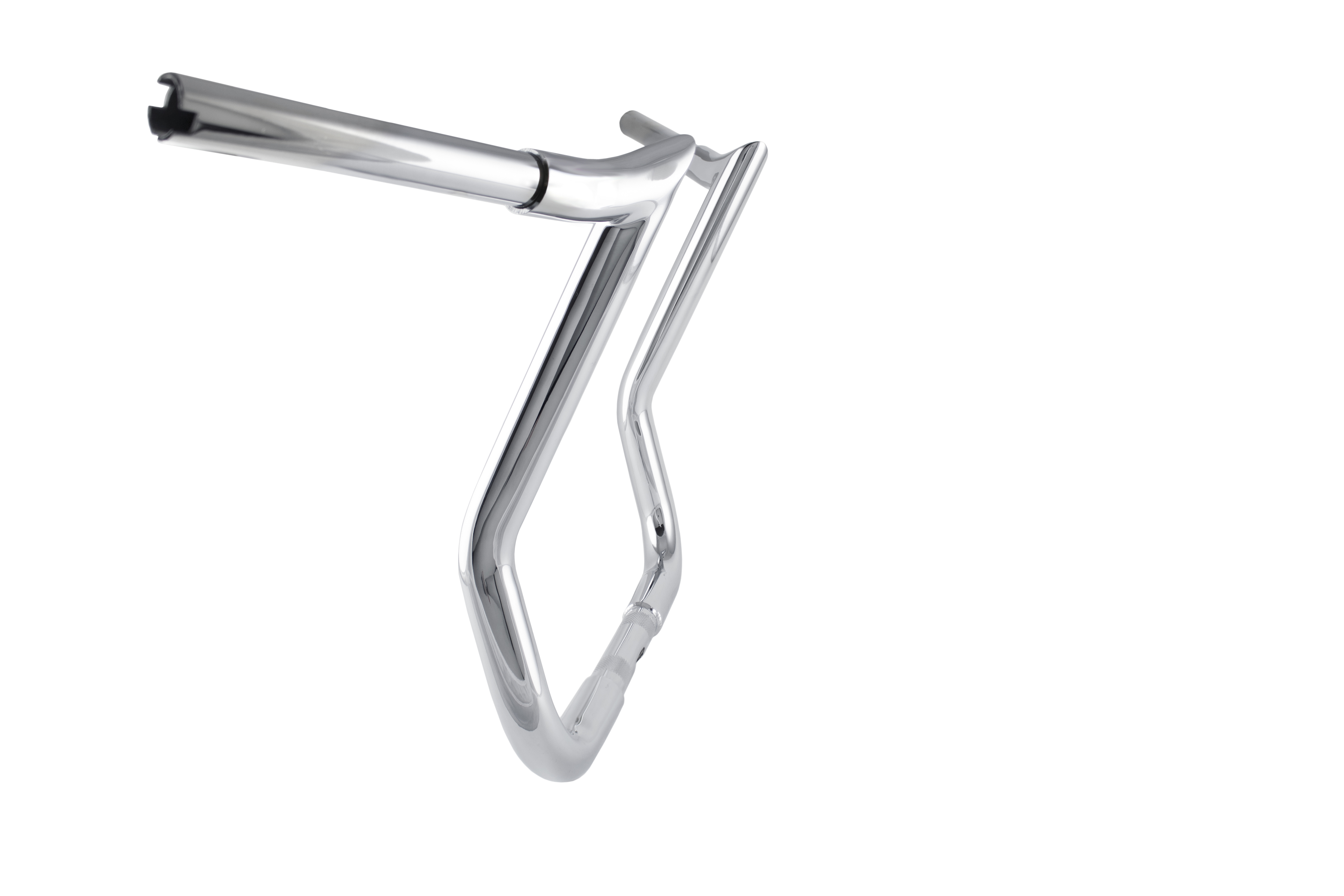 10" Monkey Handlebars Chrome - For 86-19 HD Touring - Click Image to Close