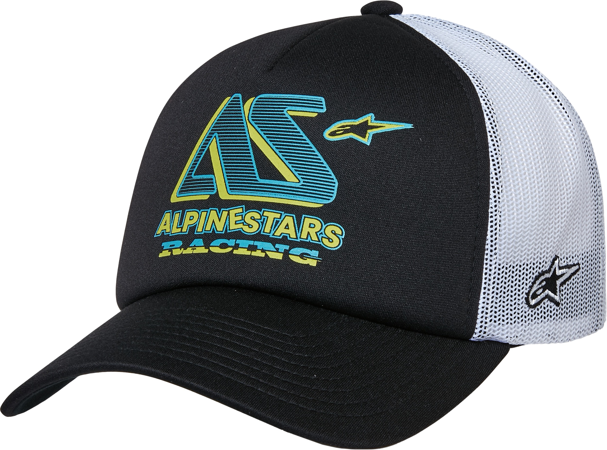 Alpinestars Ayess Trucker Hat Black/White Men's - Men's trucker hat in black/white by Alpinestars - Click Image to Close