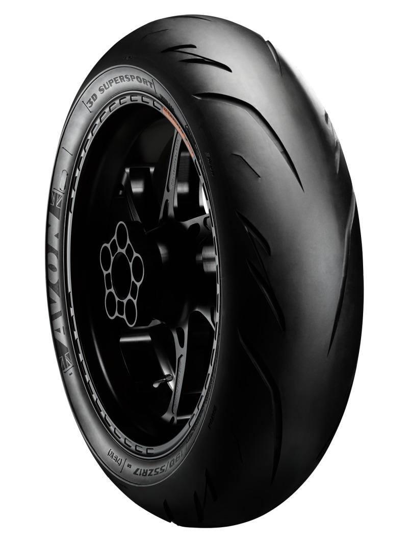 Avon 3D Supersport Rear Tire - 180/55ZR17 73W TL - Click Image to Close