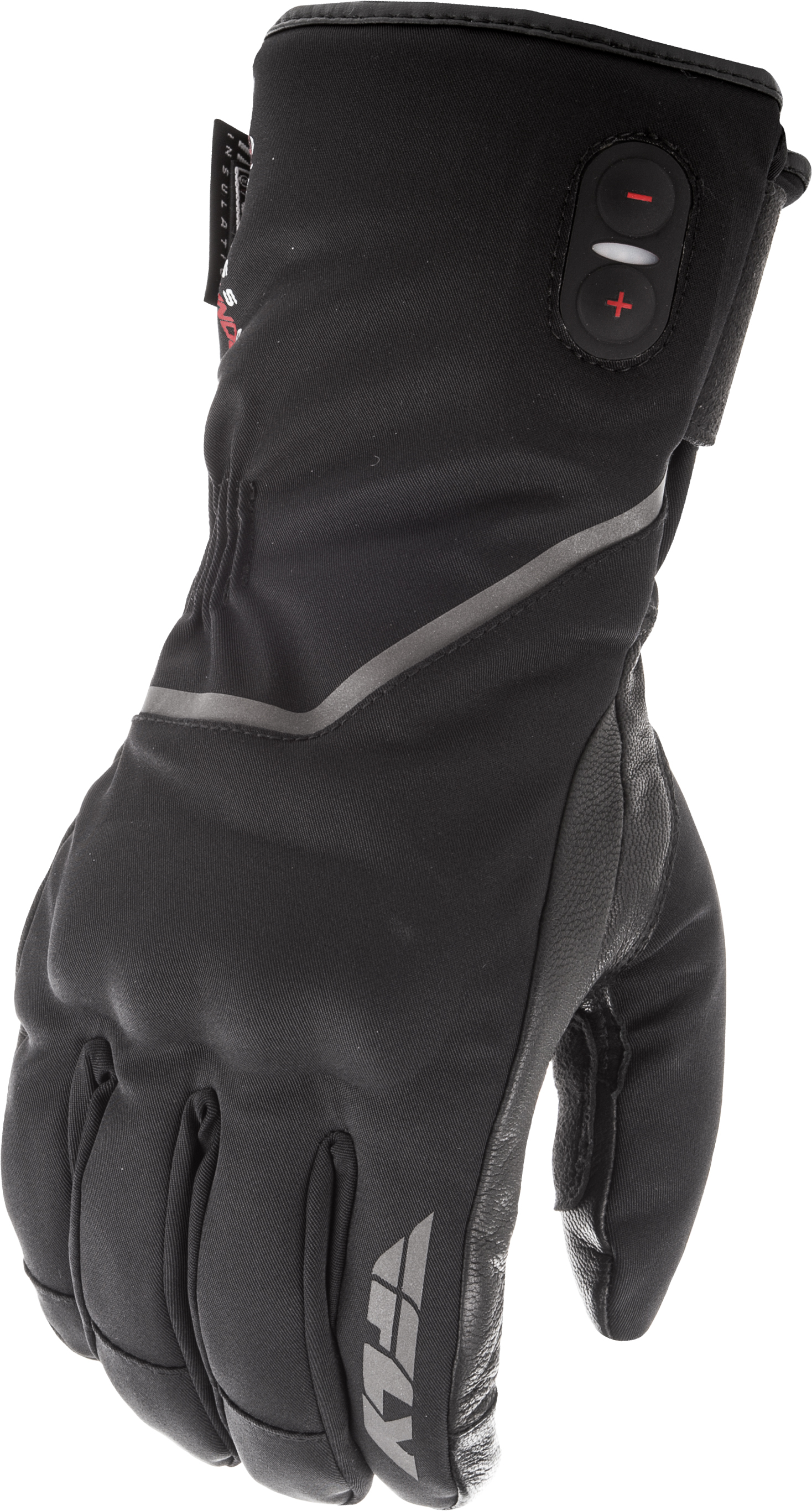 Ignitor Pro Heated Gloves Black 4X by FLY RACING - 4X heated gloves For snow riding - Click Image to Close