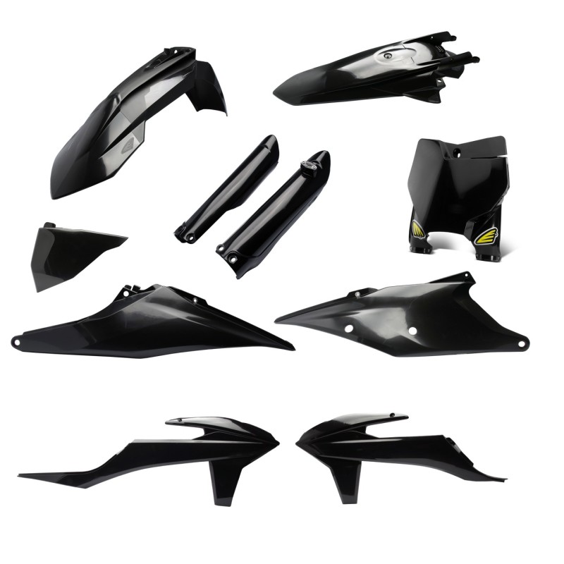 Cycra Powerflow Body Kit - Black Fits KTM - Click Image to Close
