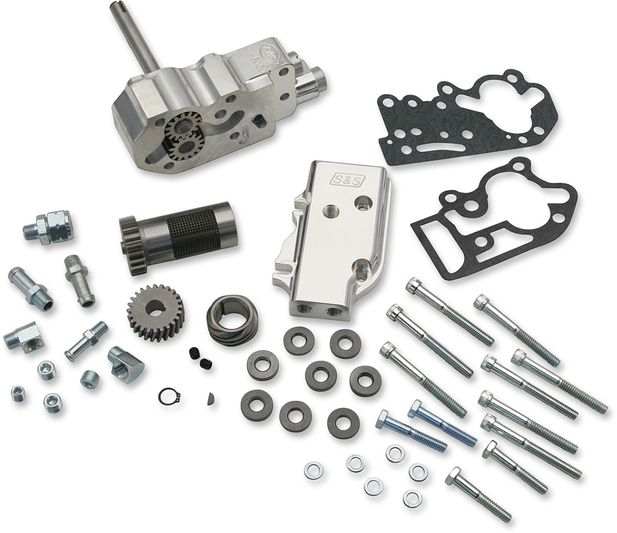 S&S Cycle Oil Pump Kit For Harley-Davidson 1970-1977 Big Twin - Oil pump kit fits Harley 1970-1977 Big Twin models - Click Image to Close