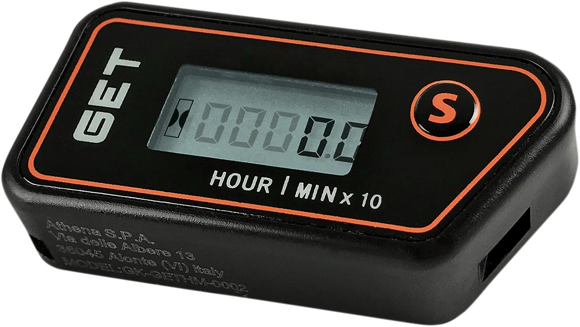 Wireless Stick On Hour Meter - No wiring required - just peel and stick - Click Image to Close