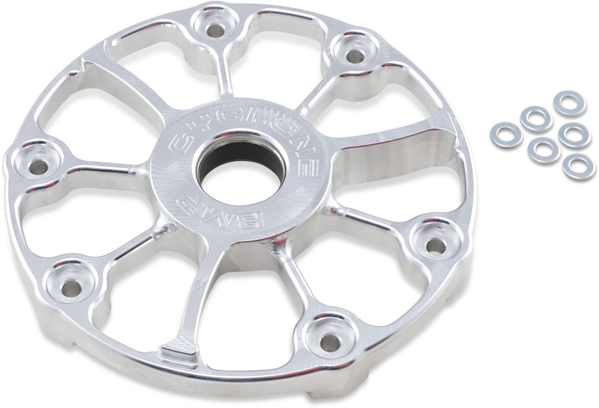 Cyclone Clutch Cover - Clutch & Belt Cooling w/ Billet Fan Blades - For 11-14 Polaris RZR XP 900 - Click Image to Close