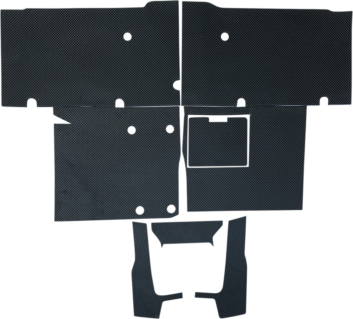 Seat Back Heat Shield Kit - For 19-20 Polaris RZR 900/1000 - Click Image to Close