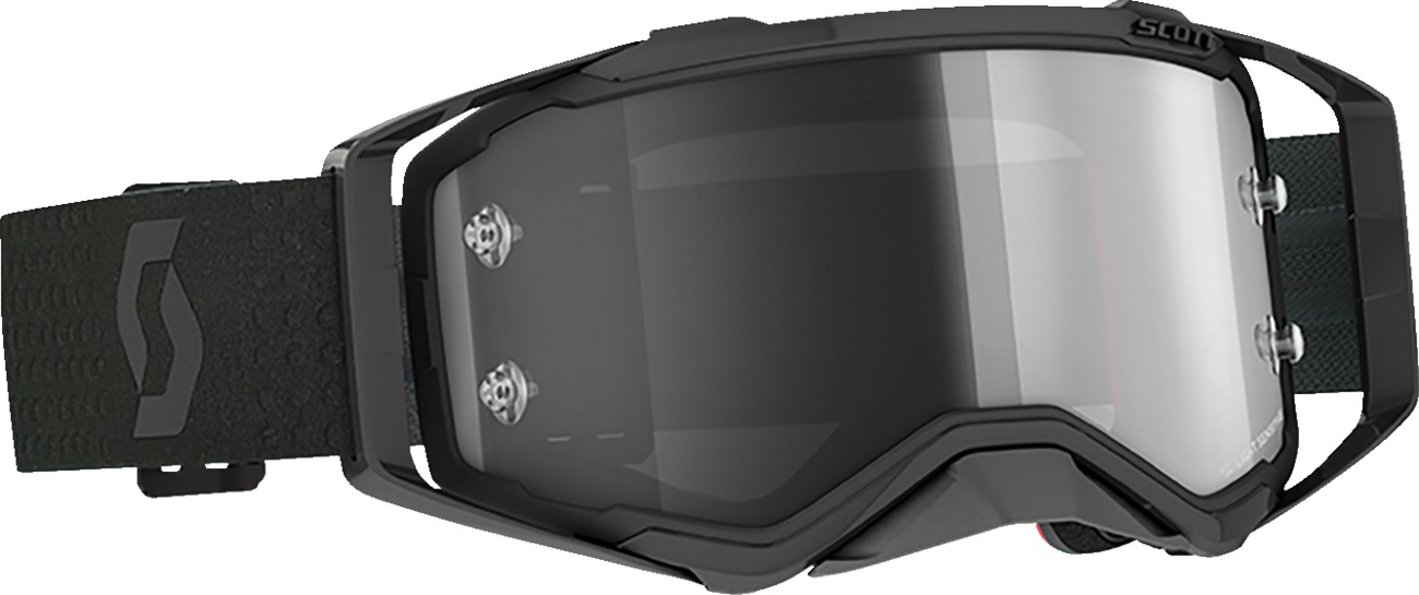 Scott Prospect Goggle Ultra Black Grey Lens Adult Offroad Goggles - Click Image to Close