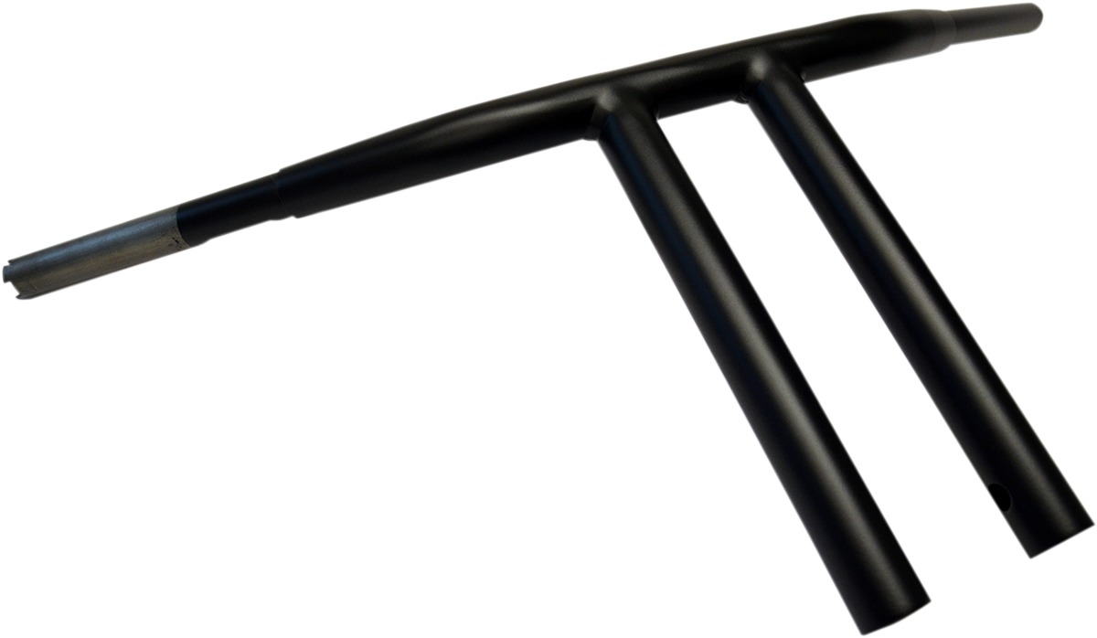 Drag Specialties 1-1/4 in Buffalo T-Bar Handlebar Flat Black - Flat black 1-1/4 in T-Bar handlebar for Harley - Click Image to Close