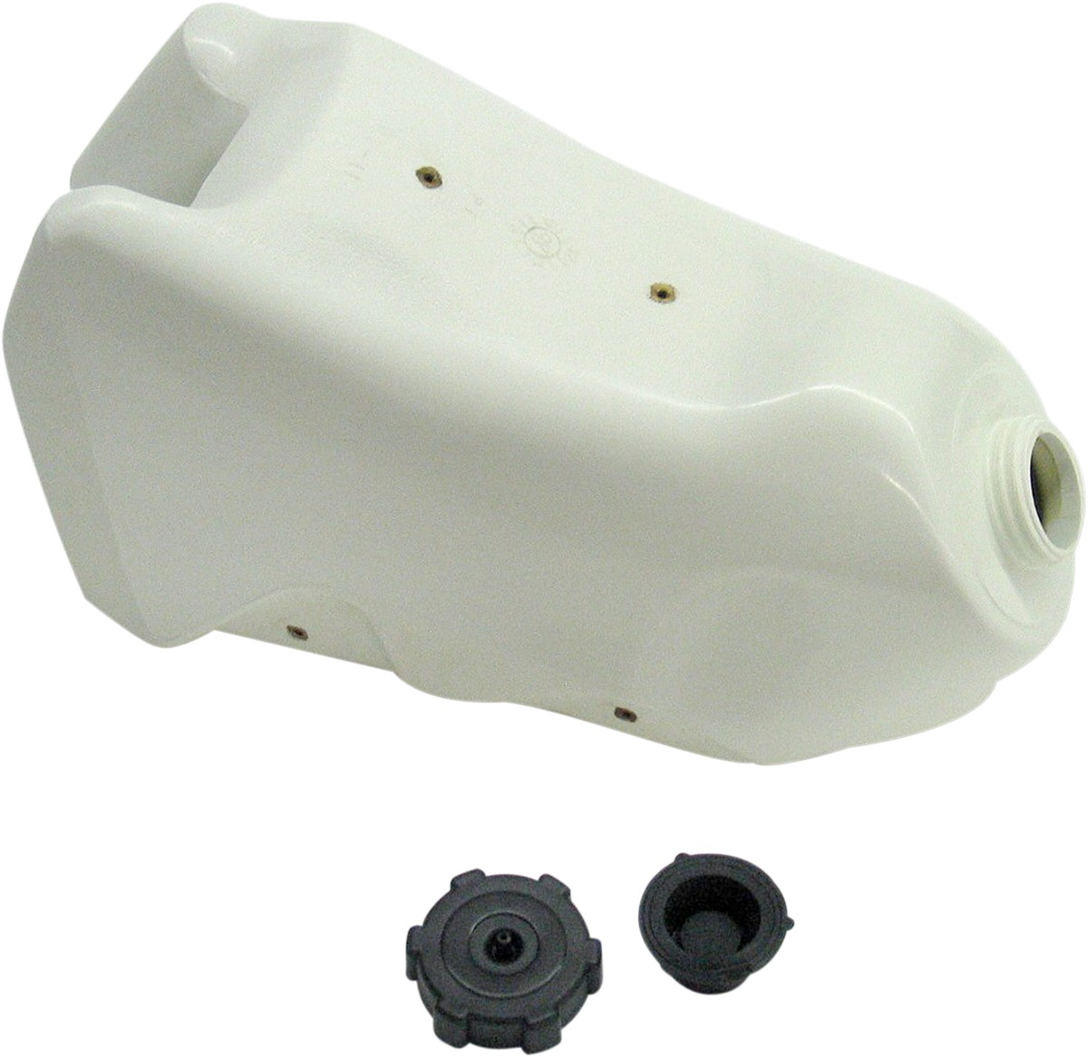 IMS Large-Capacity Fuel Tank White 3.2 Gal For Honda CR125 CR250 - White 3.2 gal tank For Honda CR125/CR250 - Click Image to Close