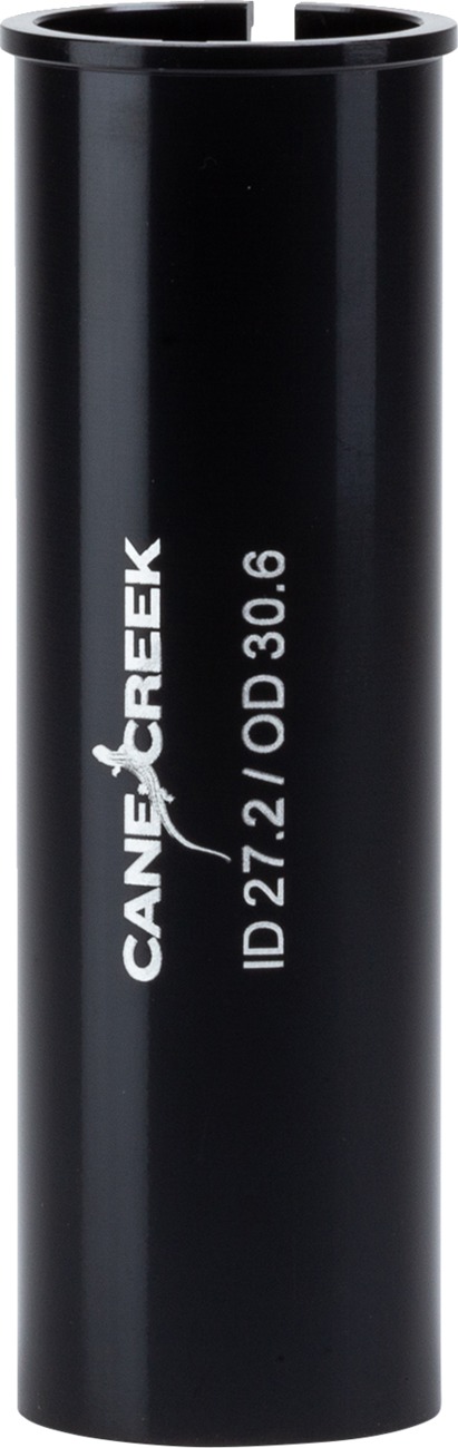 Cane Creek Seat Post Adapter 30.4mm to 27.2mm Aluminum Black - Seat post adapter 30.4mm OD to 27.2mm ID, Black - Click Image to Close