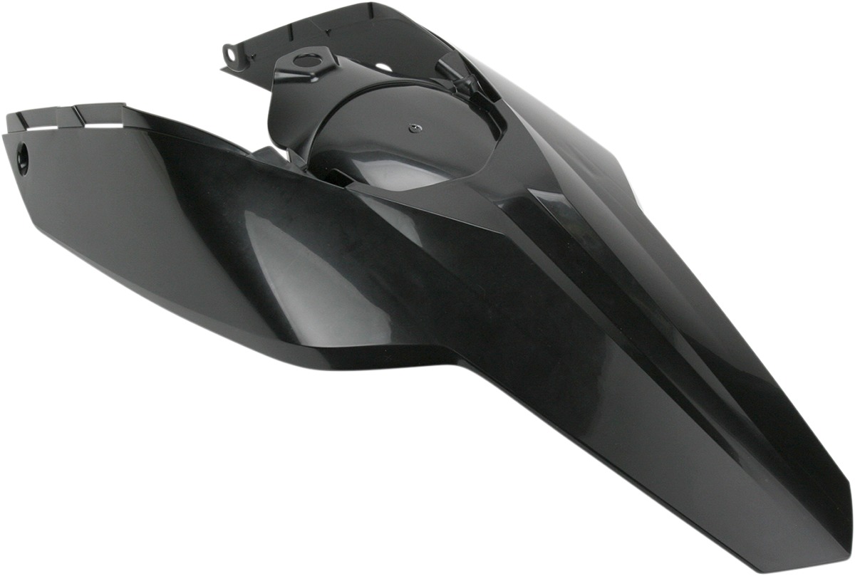 Black Rear Fender / Side Cowling - For 07-10 KTM 125-505 SX/XC - Click Image to Close