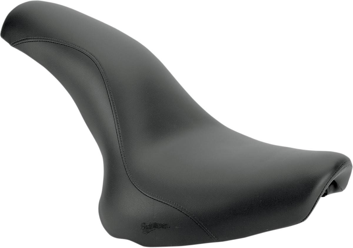 Saddlemen Profiler Seat Black For Harley Softail 2005-2006 - Low-profile seat for Harley Softail 2005-2006 - Click Image to Close