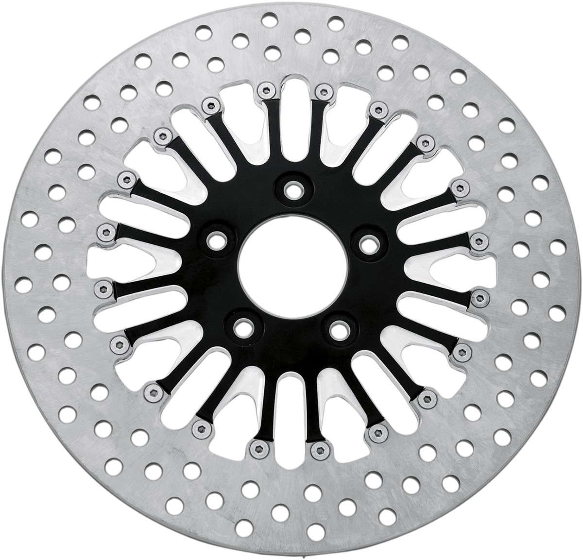 Boss Floating Front Left Brake Rotor 292mm Contrast Cut - Harley - Click Image to Close