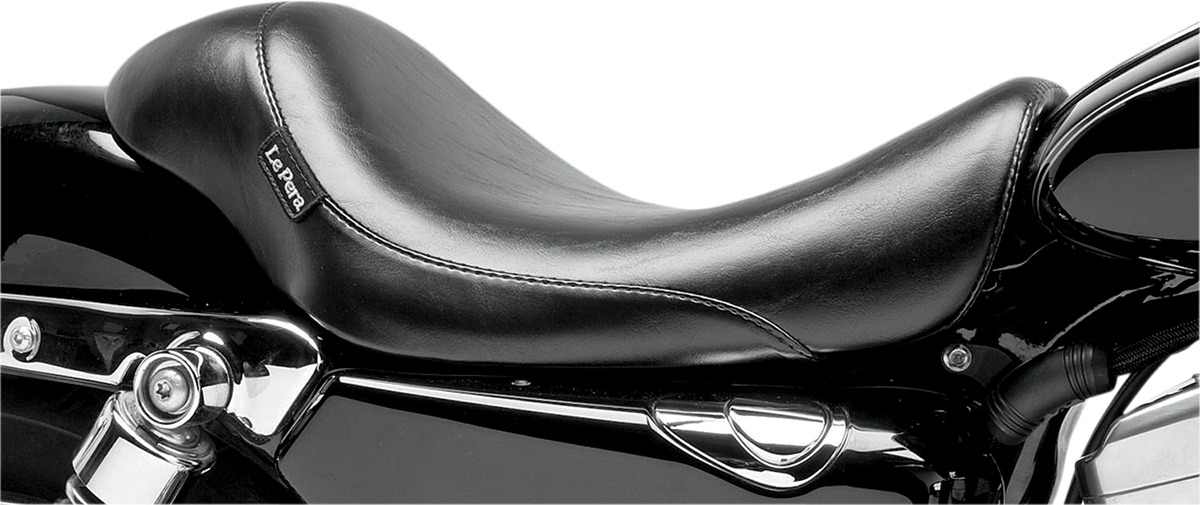 Le Pera Silhouette Solo Seat Black 4.5Gal Fits 07-09 XL - Click Image to Close