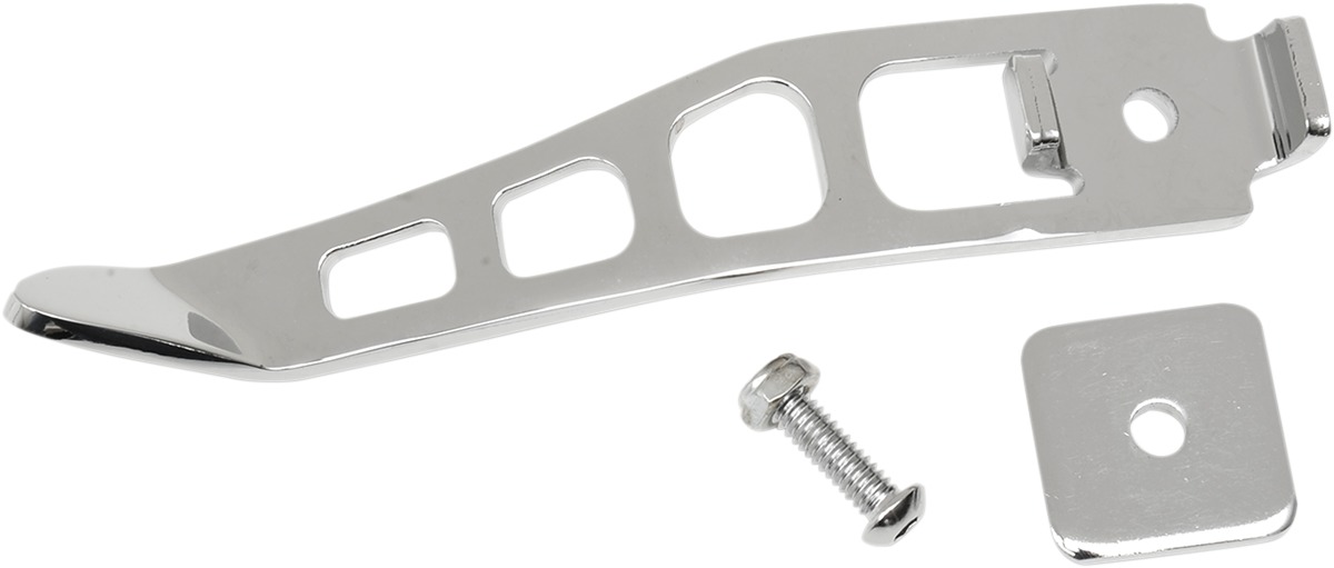 Drag Specialties Easy Find Kickstand Extension Chrome For Harley Dyna - Kickstand extension for Harley-Davidson Dyna models - Click Image to Close