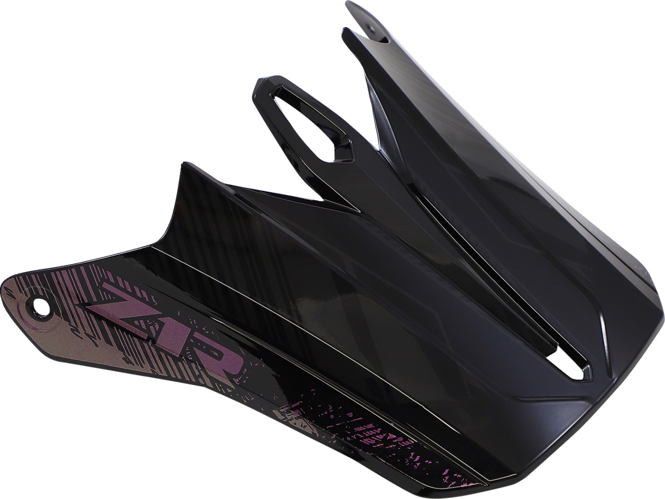 Z1R F.I. MIPS Helmet Visor Kit Fractal Black/Gold Adult - Replacement visor for Z1R F.I. MIPS helmet - Click Image to Close